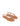 Meagan Strappy Flat Sandal - Tan Leather