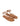Merry Strappy Flat Sandals - Tan Leather
