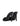 Zohar Heeled Mules - Black Vintage Leather