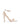 Zorina Heeled Sandals - Chalk White Leather