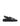 Willow Flatform Sandals - Black Leather