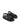 Willow Flatform Sandals - Black Leather