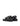 Willow Flatform Sandals - Black Leather