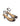 Women's chocolate brown leather strappy stiletto sandal