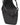Women's black leather strappy thong kitten heel