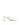 Women's chalk white leather thong heeled sandal mule with square toe 
