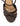 Hannah Platform Sandals - Chocolate Brown Raffia