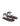 Merry Strappy Flat Sandals - Chocolate Brown Leather
