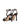 Ruth Heeled Sandals - Chocolate Brown Hi-Shine Leather