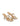 Spence Heeled Sandals - Gold Metallic Leather