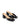Stanley Heeled Mules - Black Vintage Leather