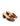 Stanley Heeled Mules - Toffee Brown Suede