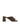 Women's Chocolate brown suede block heel mule with gold metallic toe ring