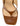 Stiles Thong Heels - Cognac Tan Vintage Leather