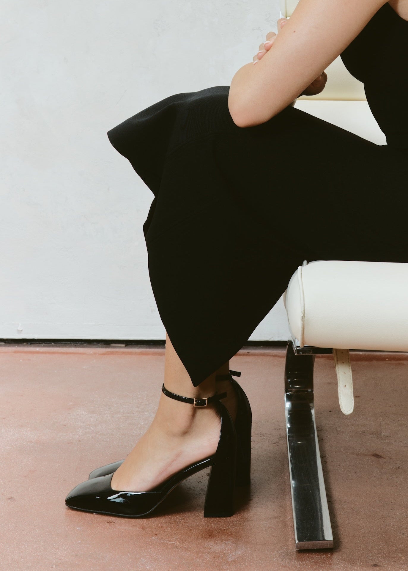 Block Heel Myer Red Heels Closed Toe Shoe Dept Black Heels Travis