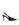 Women's black patent point toe stiletto slingback