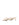 Women's leather kitten heel thong in chalk white