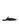 Women's black satin flat mary-jane slip on mule with square toe 