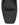 Women's black satin flat mary-jane slip on mule with square toe 