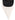Women's white leather slingback block heel with ruched detailing and buckle fastening