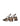 Women's Brown Snake Embossed Leather Slingback heels with block heel, pointed toe and elasticated slingback