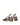 Women's Brown Snake Embossed Leather Slingback heels with block heel, pointed toe and elasticated slingback