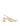 Women's custard yellow leather block heel slingback with pointed toe