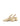 Women's custard yellow leather block heel slingback with pointed toe