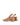 Women's tobacco tan suede block heel slingback with pointed toe and elastic closure