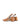 Women's tobacco tan suede block heel slingback with pointed toe and elastic closure
