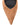Women's tobacco tan suede block heel slingback with pointed toe and elastic closure