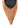 Women's tobacco tan suede block heel slingback with pointed toe and elastic closure