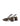 Yass Sling Back Block Heels - Choc Brown Leather & Choc Brown Raffia