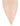 Women's nude leather ankle boot with zip closure, pointed toe and block heel