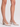 Yaz Sling Back Block Heels - Chalk White Vintage Leather