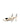 Women's white patent leather slingback kitten heel with pointed toe