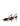 Women's red patent leather slingback kitten heel with pointed toe