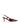 Women's red wine patent leather slingback kitten heel with pointed toe and elastic fastening