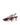 Women's red wine patent leather slingback kitten heel with pointed toe and elastic fastening