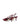 Women's red wine patent leather slingback kitten heel with pointed toe and elastic fastening