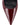 Women's red wine patent leather slingback kitten heel with pointed toe and elastic fastening