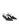 Women's black satin slingback kitten heels