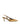 Women's bronze satin kitten heel slingback