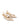 Women's beige leather slingback kitten heel with upper knot detailing