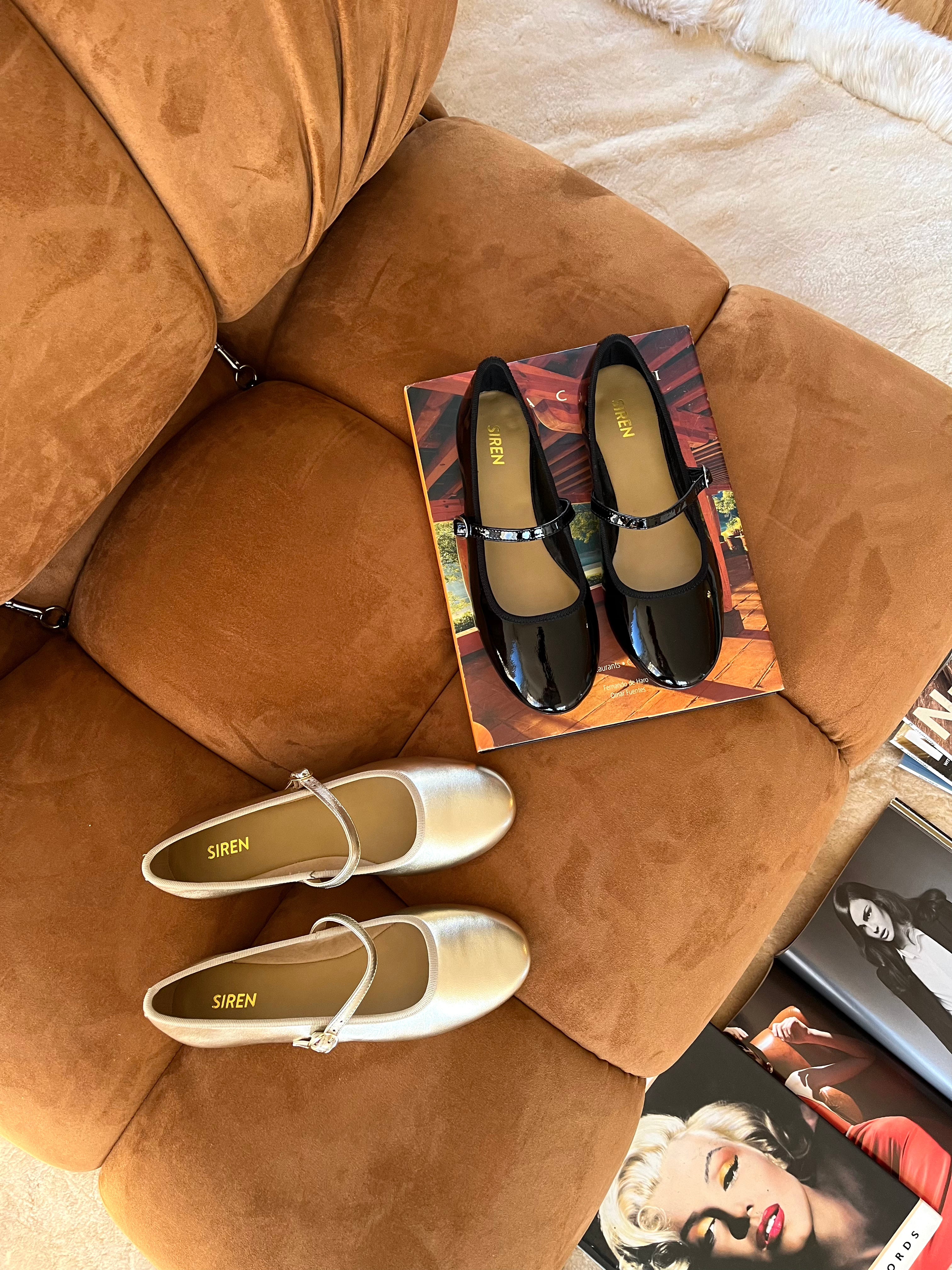 Bailey Flats - Black Patent