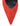 Women's slingback kitten heel in red suede leather with pointed toe and v shaped throat and elastic fastening