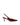 Women's red wine patent leather slingback kitten heels with pointed toe and v-cut throat