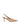 Women's camel tan suede slingback kitten heels with elastic closure and pointed toe