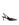 Women's black leather dorsay heel with elasticated slingback and pointed toe