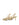 Women's custard butter yellow slingback kitten heel laser cut upper, pointed toe, elastic slingback